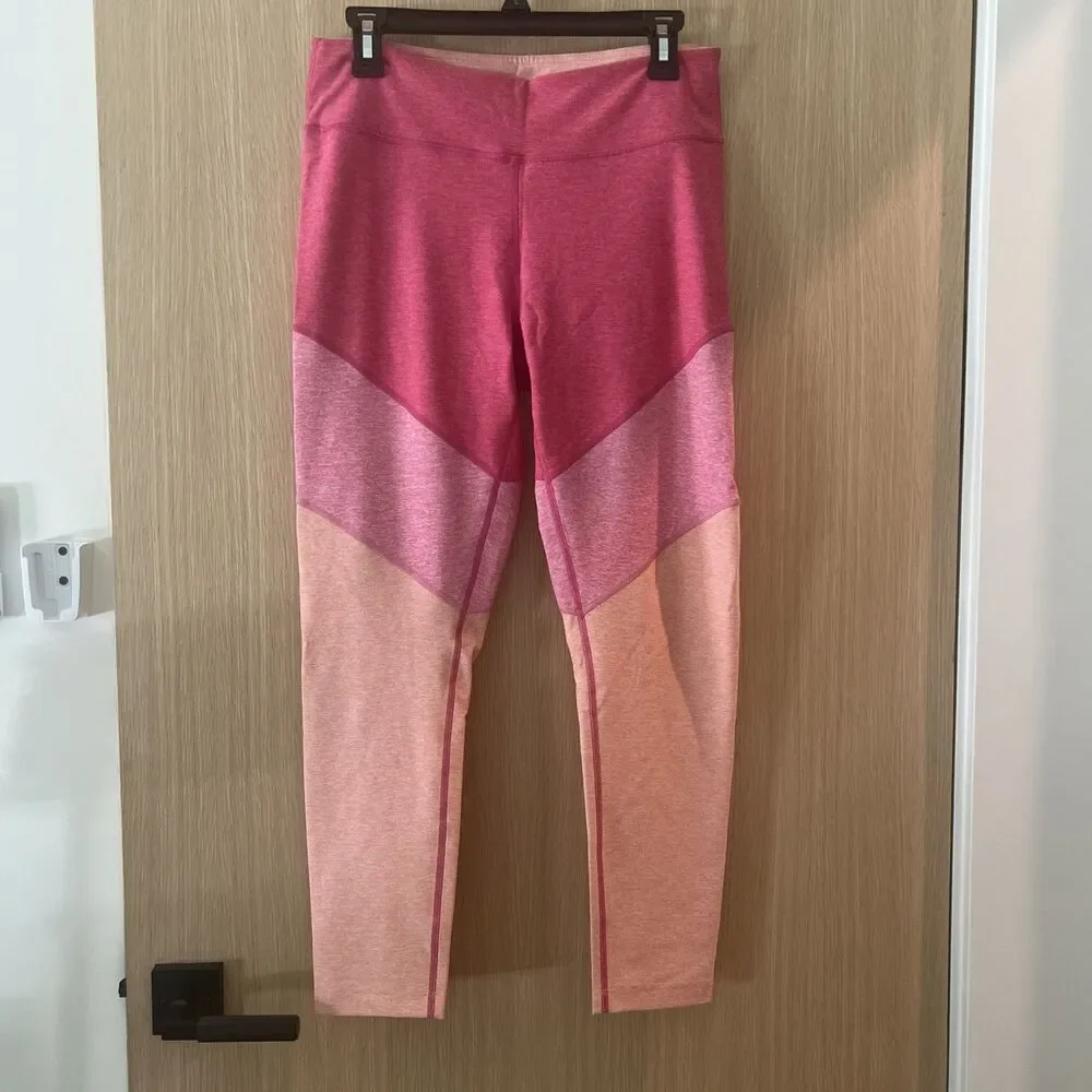 NWT $95 Outdoor Voices 7/8 Springs Leggings Size XL Flamingo Rose Clay - Picture 1 of 7